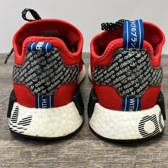 Adidas NMD R1 Transmission Pack Active Red FV5214 Men’s Size 10 - Picture 4 of 9